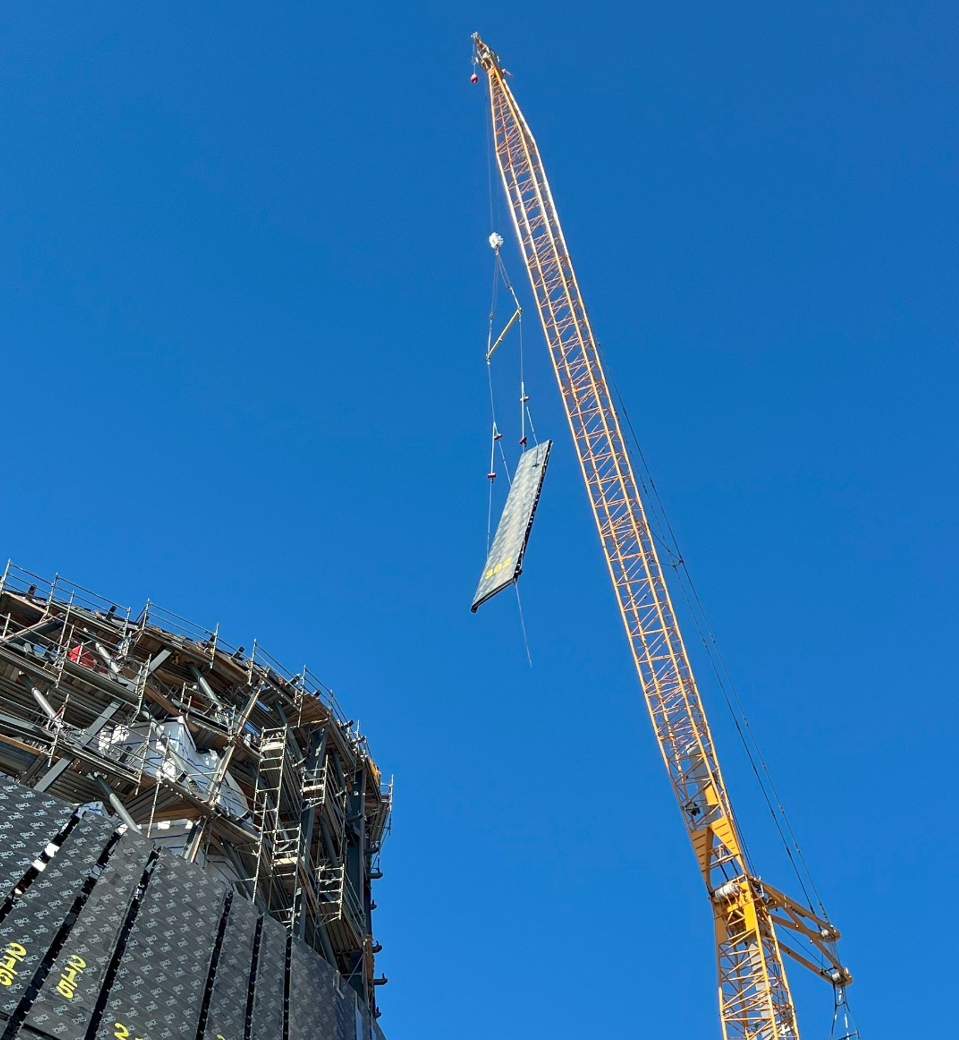 California Science Center expansion. Photo by Nathan Barnes.